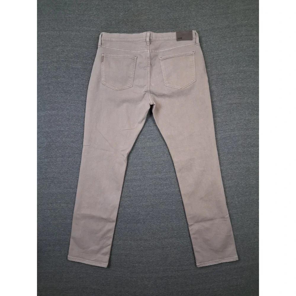 Paige Mens Jeans 36 Tan Federal Slim Vintage Sandstorm USA Quiet Luxury Elevated